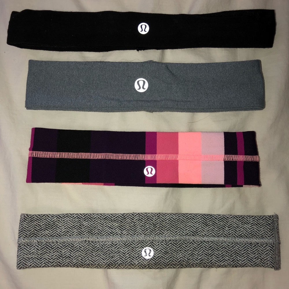 4 Lululemon Headbands